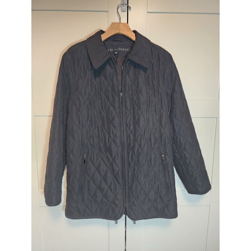 Fleet Street Jacket, Women's Size MEDIUM, Black